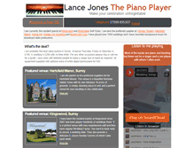 Tablet Screenshot of lancejones.co.uk